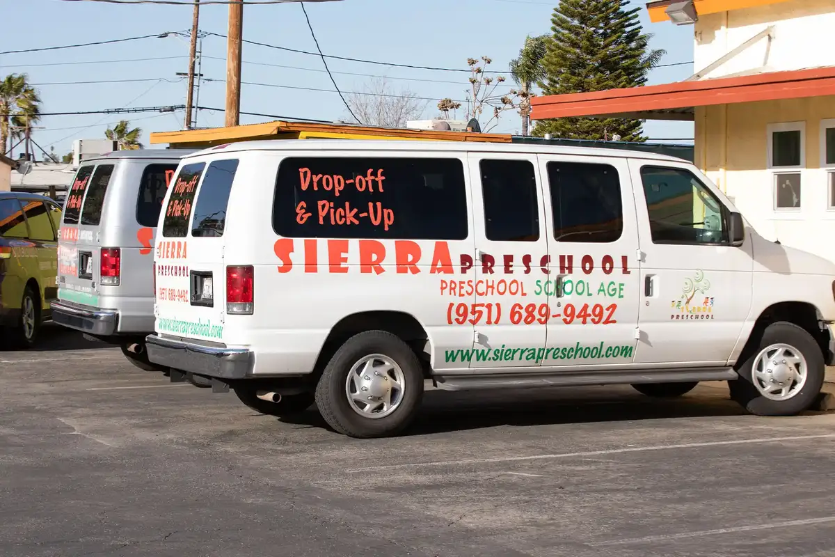 Secure preschool facility entrance with digital screening, CCTV monitoring, and controlled access for child safety at…